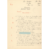Géographie, Questions écrites