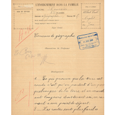 Concours de géographie
