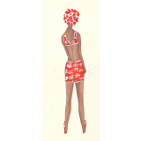 Modèle de maillot de bain
