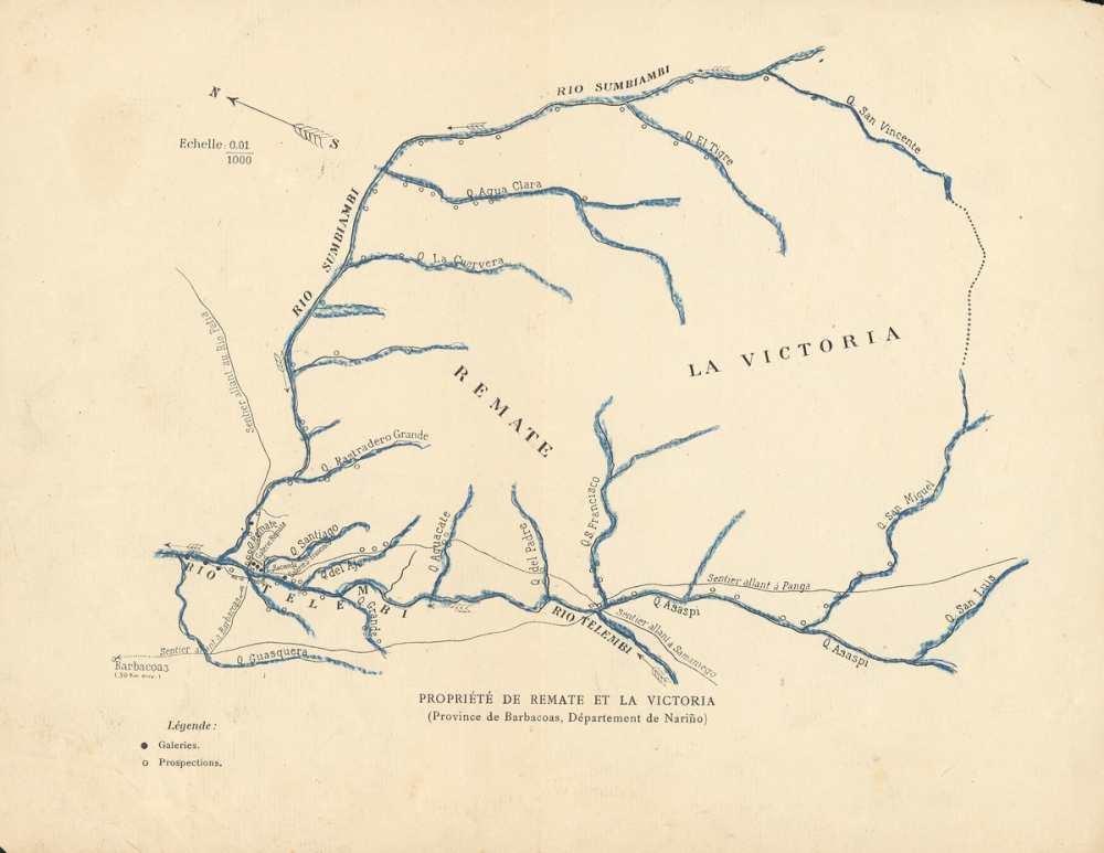 Propriété de Remate et la Victoria (province de Barbacoas, département de Narino)