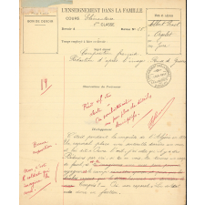 Composition française : rédaction d'après l'image : ruse de guerre