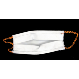 Masque pédiatrique en drap blanc