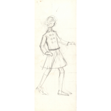 Modèle de jupe et veste