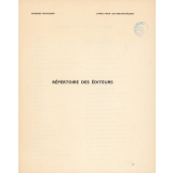 Sciences physiques. II. Livres pour les bibliothèques. Répertoire des éditeurs