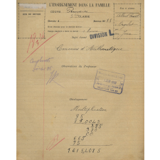 Concours d'arithmétique