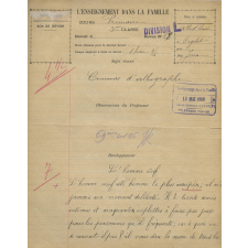 Concours d'orthographe