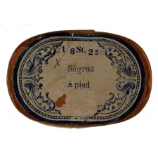 Nègres à pied.