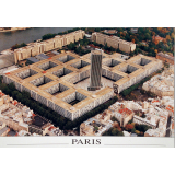 Paris - Le quartier de Jussieu.