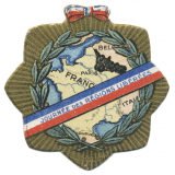 Insigne de quête de la journée des Régions Libérées. 