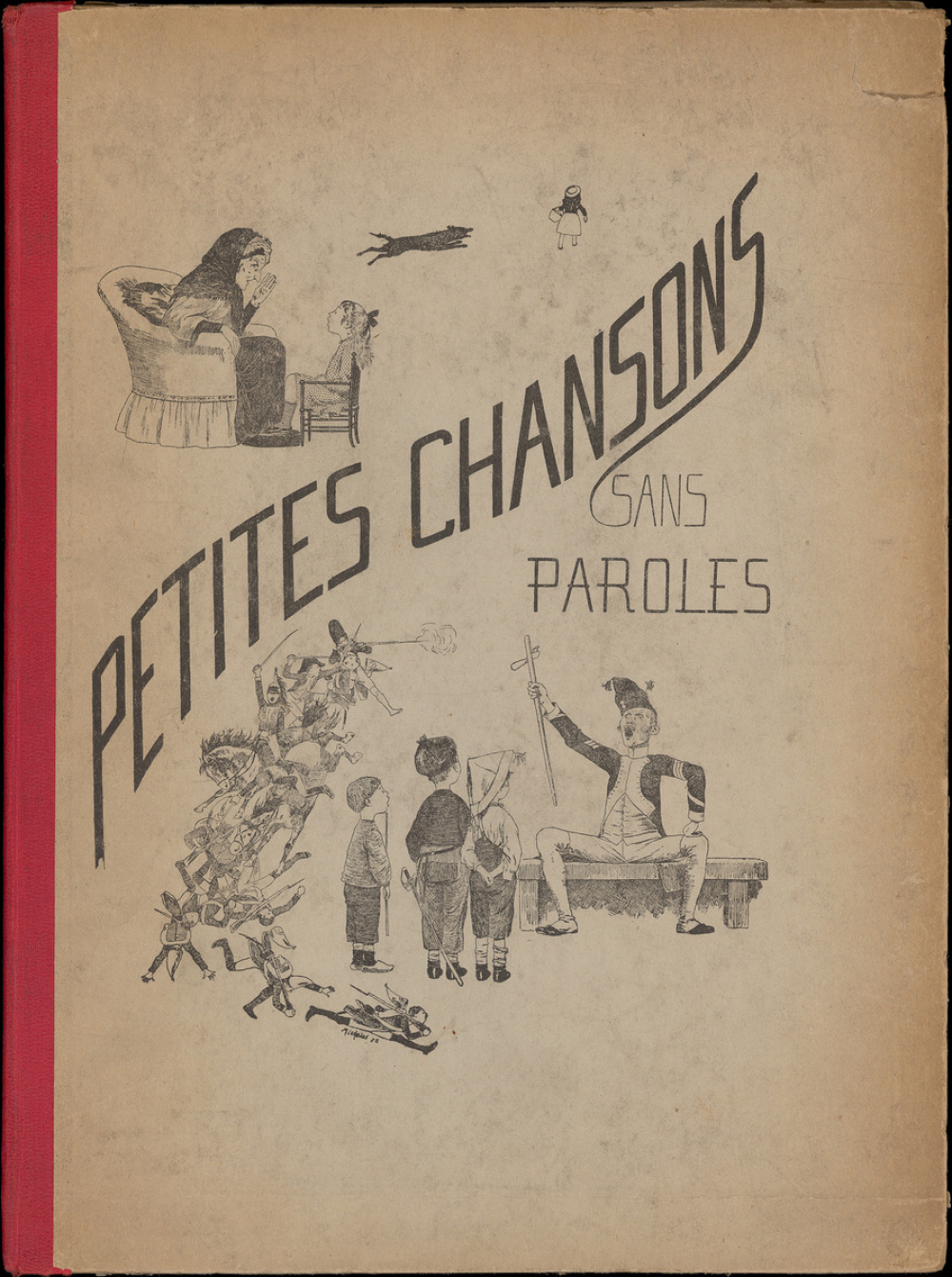 Petites chansons sans paroles. Recueil de 20 morceaux faciles pour piano (avec des Quatrains épigraphiques par Émile Blémont).