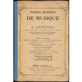 Notions scolaires de musique. Première année. Livre de l'élève.