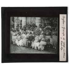 Ceylan. Groupe de chefs indiens à Kandy.