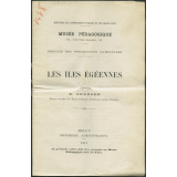 Les Iles égéennes. Notices sur les vues. 