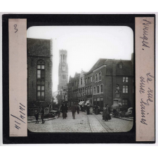 Bruges. La rue aux laines.
