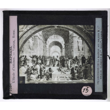 La Peinture italienne. Raphaël. L'École d'Athènes. Vatican, Rome.