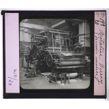 L'Imprimerie des origines à 1900. Rotative Derriey (dernier modèle).