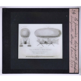 Histoire des Montgolfières et des premiers ballons (1783-1800). Le premier dirigeable fusiforme - dirigeable allongé, 6 avril 1784.