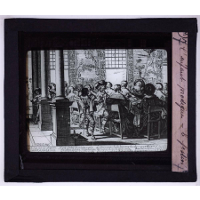La Vie au XVIIe siècle (D'après les gravures d'Abraham Bosse). L'enfant prodigue - Le festin.