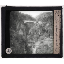 Les Alpes. Pont du diable.