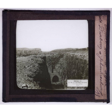 Guerre des Boërs. Tunnel sur la ligne de Durban à Johannesburg.
