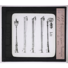 La Galvanoplastie et l'éclairage électrique. Supports pour lampes à arc.