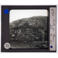 Norvège. Hutte de Lapons. Cap Nord.