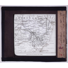 Guerre des Boërs. Carte du Natal, du Transvaal et de l'Orange.