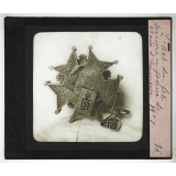 L'Art du fer. Serrure en forme de croix d'honneur - 19e siècle.
