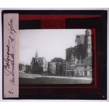 La Belgique en 1918. Audenarde, l'église.