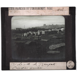 Salonique. La ville. Les Remparts. Cimetière israélite.