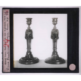 L'Art français des origines à 1800 - d'après les collections du Petit Palais (Exposition universelle de 1900). II. XVIIe et XVIIIe siècles. Deux flambeaux, époque Louis XVI.