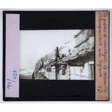 La Guerre de montagne dans les Dolomites (août 1915 - avril 1916). Baraquements aux Tofanes.