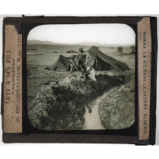 Colonies, Algérie. Biksra. La vie dans le désert.