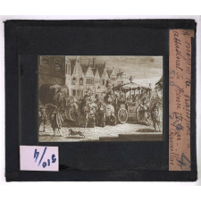 Les Moyens de transport à travers les âges. L'assasinat de Henri IV par Ravaillac.