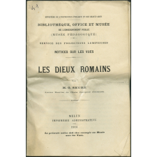 Les Dieux romains. Notices sur les vues.