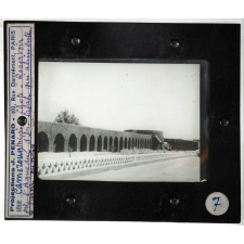 Cameroun. Mission Lhote. Réservoir de l'Aqueduc d'In-Salah qui alimente le jardin du poste.