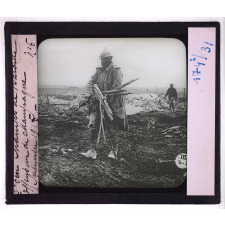 Guerre 1914-1918. Champs de bataille. Offensive de Champagne. Septembre 1915.