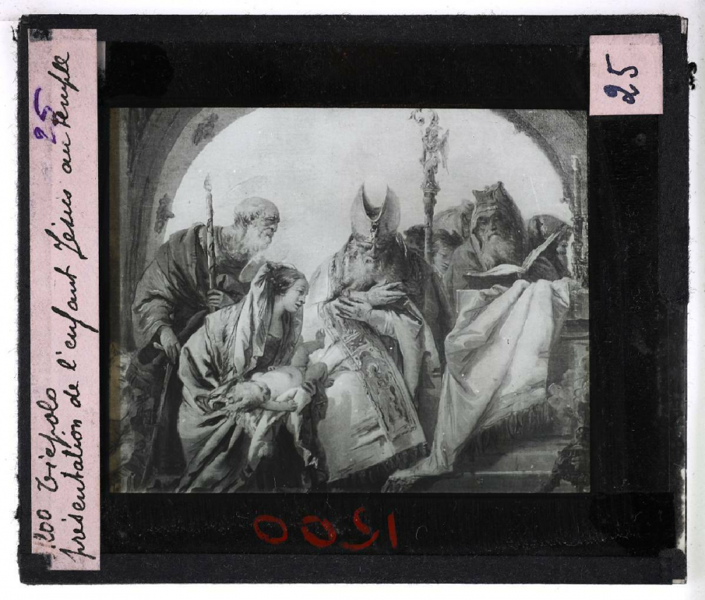 La Peinture italienne. Tiepolo. Présentation de l'enfant Jésus au Temple.