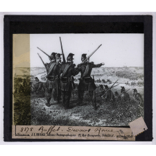La Révolution de 1848. Raffet. Devant Rome.