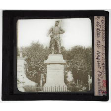 Conquête de l'Algérie. La statue du sergent Blandan.