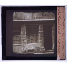 Paris au XVè siècle. La maison de Nicolas Flamel, rue de montmorency.
