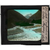 Alaska. Près l'embouchure de la rivière Skagway.
