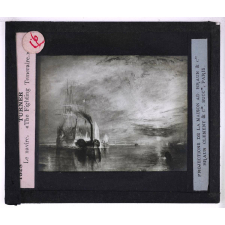 La Peinture anglaise. Turner. Le navire The Fighting Téméraire.