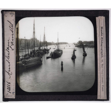 Hollande. Amsterdam, l'Amstel.