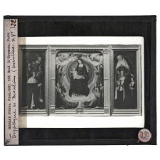 L'Art français des origines à 1800 - d'après les collections du Petit Palais (Exposition universelle de 1900). I. Moyen Âge et Renaissance. Tryptique de Moulins (peinture XVe).