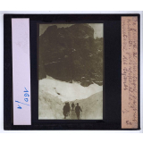 La Guerre de montagne dans les Dolomites (août 1915 - avril 1916). Gros rocher de la 1re montagne des Tofanes.
