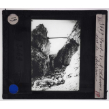 Mont-Blanc. Pont de l'Abime sur le chéran.
