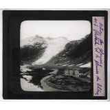 L'Action des glaciers. Gletsch et le glacier du Rhône.