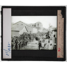 Le Sénégal. Le pays, son fleuve, ses habitants, ses ressources. L'oeuvre coloniale française. Dakar. Tirailleurs partant en colonne.