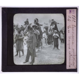 Exposition universelle 1900 1ere série SNLE 1ere boite. Panorama militaire. Les troupes coloniales.
